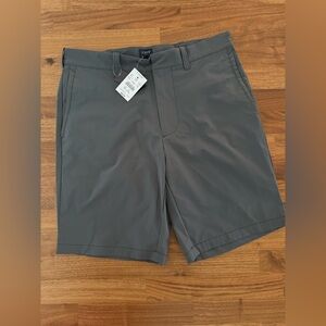 J. Crew Charcoal Grey Tech Short with 9” Inseam - Size 29